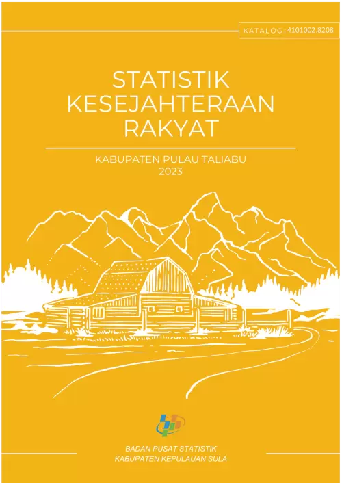 Statistik Kesejahteraan Rakyat Kabupaten Pulau Taliabu 2023